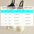 thumbnail image 3 of Amidoa Purple Bras for Women Pullover T-Shirt Wire-Free Solid Push-up Bra Brasiers Women XXL, 3 of 4