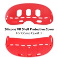 thumbnail image 5 of Funda protectora de silicona para auriculares Meta Quest VR (rojo), 5 of 5
