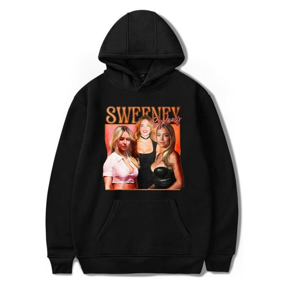 Sydney Sweeney Hoodies Merch Women Men Long sleeve Fashion Casual Hooded Sweatshirts