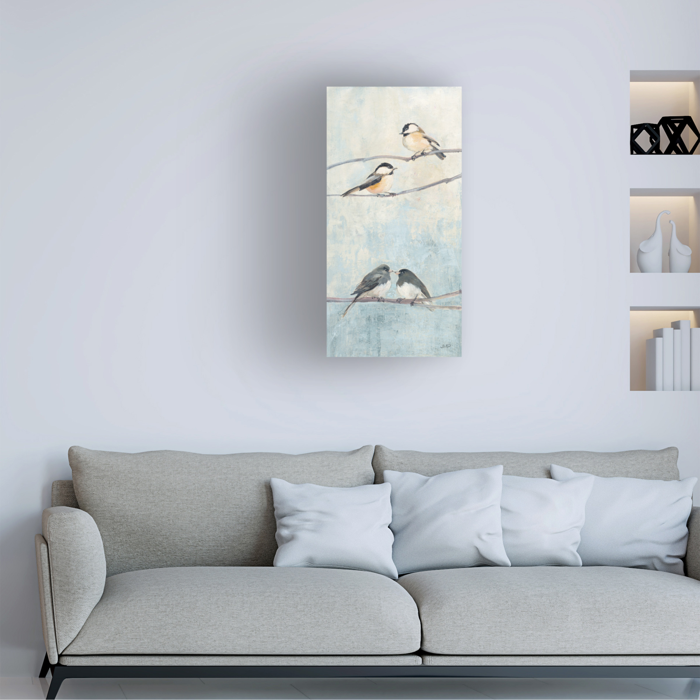 Trademark Fine Art 'Hanging Out I' Canvas Art by Julia Purinton