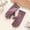 Purple, variant on JFGHDG Women Elegant Bow Decor Winter Gloves, Embroidered Soft Touch Full‑Finger Thermal Gloves Lined Warm Gloves for Driving Daily Commute Black One Size