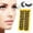 Yellow, variant on Eyelashes Wispy Lash Extension Clusters Natural DIY Individual Lashes 20Pcs Volume Lashes for Stunning Eye Look