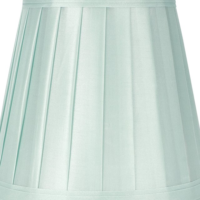 Reemplazo de pantalla de lámpara de 6 uds para interfaz de bombilla E14, luz de pared, cubierta de luz de techo, sombra verde claro