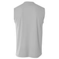 thumbnail image 2 of A4 Men's Cooling Performance Muscle T-Shirt, Silver - S, 2 of 2