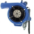 thumbnail image 4 of Séchoir à Tapis à 3 Vitesses, Souffleur d'Air pour Plancher, Ventilateur de Séchage avec Poignée et Roue 220 V Bleu, 4 of 6