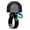 Black/Teal, variant on Spurcycle Compact Bell - 22.2mm, Black/Orange