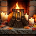 thumbnail image 7 of Cinnamon Broom 6" Cinnamon Broomstick Scented 3 Pack Mini Broom Witches Broom Decor for Halloween, 7 of 7