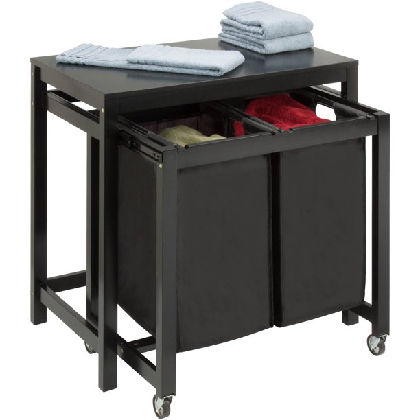 laundry sorter with table