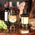 thumbnail image 3 of Lantern Hanging Lantern Hanging Lantern Lamp Rechargeable Lantern Led Lantern Vintage  Lantern Rechargeable And Battery Powered Metal Hanging Lantern With Dimmer Switch For Indoor, 3 of 8