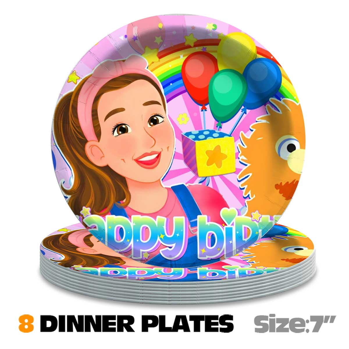 Ms Rachel Party Supplies Table Toppers Honeycomb Centerpieces Cake Toppers Decorations for Birthday
