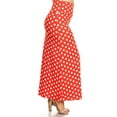 thumbnail image 2 of MOA COLLECTION Women's Casual High Waisted Solid / Printed Long Maxi Skirt, 2 of 4