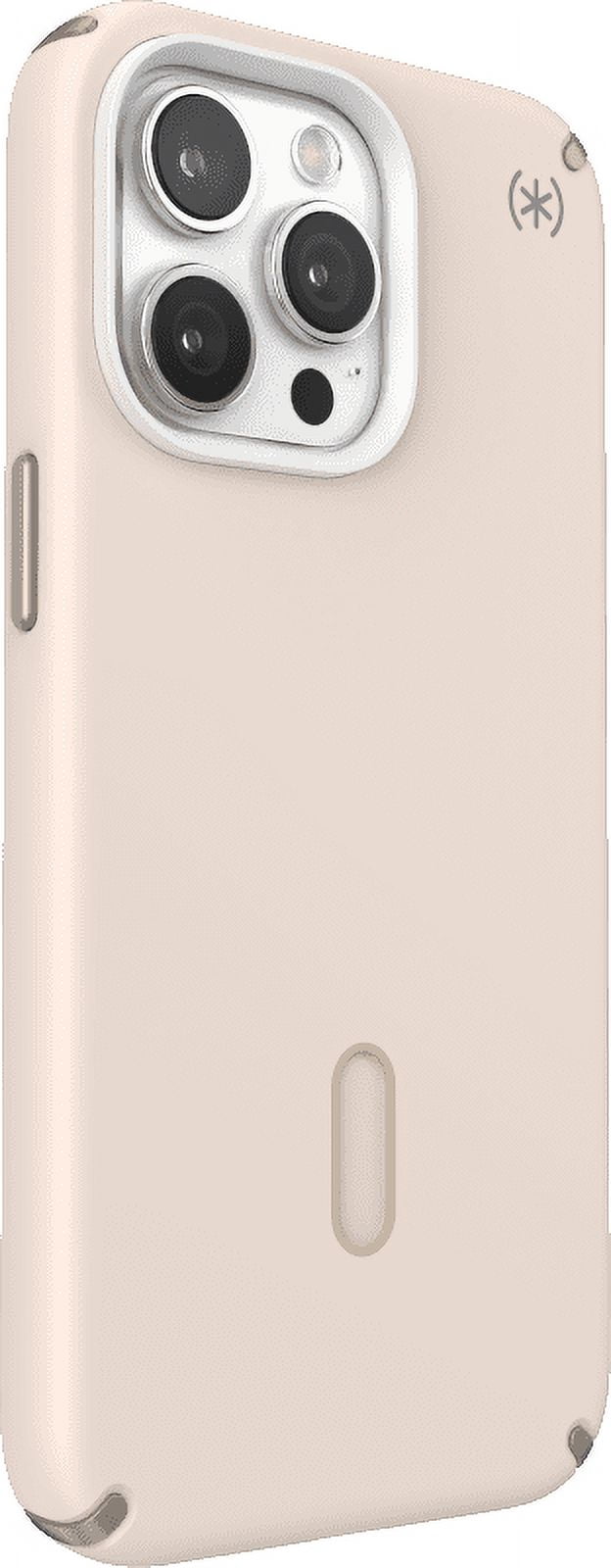 Speck iPhone 15 Pro Max Case-Presidio2 Pro-ClickLock-MagSafe-6.7 Inch Phone Case-Bleached Bone/Heirloom Gold/Hazel Brown