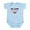 Sky Blue, variant on CafePress - My Aunt Loves Me Infant Bodysuit - Baby Light Bodysuit, Size Newborn - 24 Months