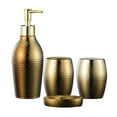 thumbnail image 2 of Abbracc 4 Pcs/Set Bathroom Accessories Set Ceramic Bathroom Essential for Home Decor, 2 of 9