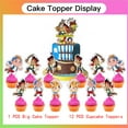 thumbnail image 4 of Jake and the Never Land Pirates Party Decor Decorations Birthday Set for Kids Supplies Kit Latex Balloons Cake Topper Fans Banner Backdrop, 4 of 6