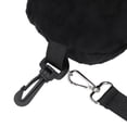 thumbnail image 2 of BIMZUC Multifunctional U-Shaped Portable Stuffable Travel Neck Pillow with Storage Bag, Plush Support for Flying and Camping, Soft Material, Black (7.09 inches / 18 cm), 2 of 9