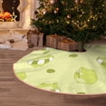 thumbnail image 5 of Fuzoiu Cute Frog3 Print Christmas Tree Skirt,Xmas Christmas Decorations,Xmas Tree Mat for Farmhouse Holiday New Years Home Party Decor Tree Rugs-48", 5 of 6