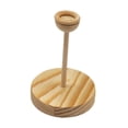thumbnail image 3 of Soporte de exhibición para bolas de cristal Soporte para bolas de cristal Soporte de esfera de madera Huevo 115 cm de alto., 3 of 9