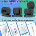 Ultrasonic Retainer Cleaner Machine, Dental Cleaning Pod for Denture