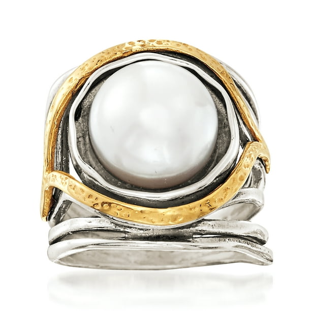RossSimons RossSimons 11.512mm Cultured Pearl Openwork Ring in
