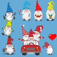 thumbnail image 2 of Troqueles de corte y sellos de dibujos animados de Navidad, deseos de Gnomo, para álbum de recortes DIY/fabricación de tarjetas/Álbum, manualidades decorativas, nuevo troquel de corte, 2 of 4