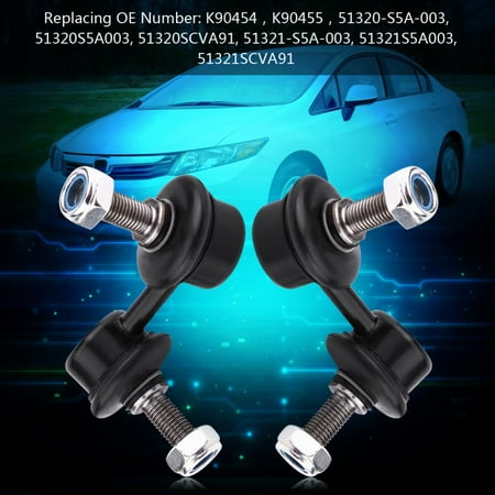 1 Suspension Kit - Anauto 1 Pair of Front Suspension Stabilizer Sway Bar End Link Kit for Honda Civic Element Acura RSX, Sway Bar End Link