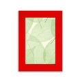 thumbnail image 1 of Cadre Photo Rouge d'Affichage d'Image de Modèle d'Illustration Blanc Vert, 1 of 4