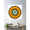 thumbnail image 2 of Bill'S Circle Poster Poster Wall Art, Modern Wall Decor For Living Room Bedroom, 30x30 UNFRAMED, 2 of 3