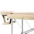 thumbnail image 2 of Master Massage 28” Breeze Light Weight Aluminum Portable Massage Table Package, Cream, 2 of 5