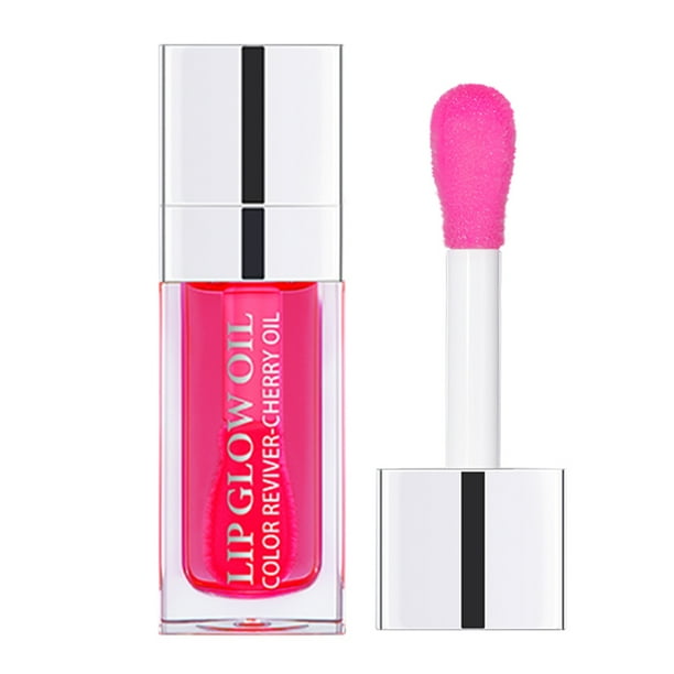 Lip Glow Oil Hydrating Lip Gloss NonSticky Formula Subtle Shine with Tinted Sheer Color