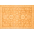 thumbnail image 1 of Ahgly Company Indoor Rectangle Oriental Orange Modern Area Rugs, 3' x 5', 1 of 4