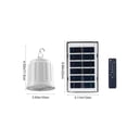 thumbnail image 3 of Lámpara colgante LED con control remoto de araña solar | Lámpara de pared y jardín dividida de estilo moderno | Batería solar de 1200 mAh | Interior, exterior, IP65 a prueba de agua | Luz blanca, 3 of 8