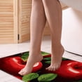thumbnail image 4 of Fruit Non-Slip Polyester Bath Rug, Machine Washable Area Rugs for Bathroom and Chair Rug, 4 of 6