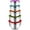 5PCS-Multicolor, variant on Mixing Bowls with Lids Set of 5, Vesteel Stainless Steel Mixing Bowls Metal Nesting Salad Bowls, Size 4.5, 3, 1.5, 1, 0.7 QT Great for Cooking, Baking, Serving - Multi-Color