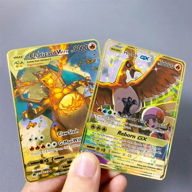 10000 Point Arceus Vmax Metal Cards Diy Card Pikachu Charizard Gold Limited  Rare Edition Kids Gift Game Collection Cards | Walmart en lnea