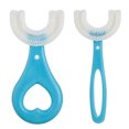thumbnail image 1 of Ygjytge Cepillo De Dientes En Forma De U De Silicona Cepillo De Cuidado Bucal Ultra Suave De 360 ​​​​Grados Para Niños Ygjytge Para estrenar, 1 of 9