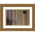 thumbnail image 1 of Reichelt, Dieter 32x23 Gold Ornate Wood Framed with Double Matting Museum Art Print Titled - Colors with railing, 1 of 4