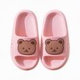 thumbnail image 3 of HCNTES Baby Toddler Unisex Sandals Soft Sole Non-Slip Slides for Spring Summer Pool Beach Bath Indoor Outdoor Play(L01-Pink,2), 3 of 7