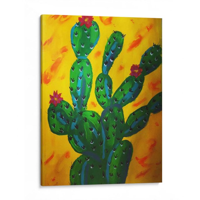 Cuadro decorativo - Nopal, Jimena Escobedo 75x100 Canvas Lab Colorido,
