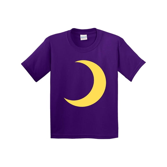 Inktastic Cute Yellow Moon Youth T-Shirt