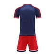 thumbnail image 3 of Cethrio Boys Athletic Outfit Sets, Breathable 2 Piece Short Sleeve Sports Kids Summer Clothing Sets Dark Blue Size 3-4 T, 3 of 3