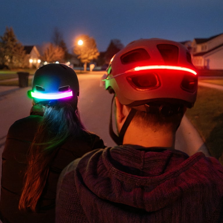 Bright Light ME ＋ Brightz HelmetBrightz LED Bike Helmet Light, Flash & Constant