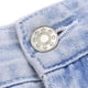 thumbnail image 2 of Paquete de 12 botones de presión metálicos de 17 mm para jeans, repuestos y reparación, con destornillador. Pequeña estrella de plata, 2 of 8
