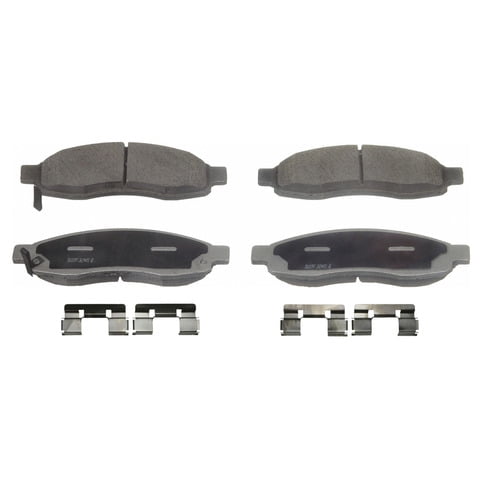 Wagner Brake ThermoQuiet Ceramic Disc Brake Pad Set Fits select: 2005-2007 NISSAN TITAN, 2006 NISSAN ARMADA