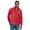 Red, variant on Harriton 8 oz. Quarter-Zip Fleece Pullover (M980) Navy, S