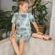 thumbnail image 4 of Balery Algae Corals and Seashells Conjunto de Pijama Infantil de Manga Corta con Estampado – Ropa de Dormir de Algodón Suave-4X-Large, 4 of 6
