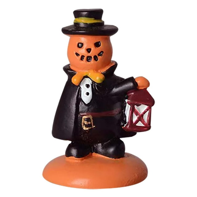 Decoraciones de Halloween, adornos de Halloween, accesorios de Halloween, suministros para fiestas de Halloween, calabaza de Halloween, fantasma, muñeco, pequeño adorno decorativo, adorno, accesorios
