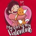 thumbnail image 2 of CafePress - My Cat Is My Valentine - Women's Novelty Briefs, Size S-XL, 2 of 4