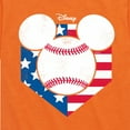 thumbnail image 3 of Disney - Americana - Mickey Baseball Flag Diamond - Toddler And Youth Short Sleeve Graphic T-Shirt, 3 of 5