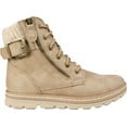 thumbnail image 2 of Women's Cliffs by White Mountain Kelsie Side Zip Boot Natural Textile 5 M, 2 of 6
